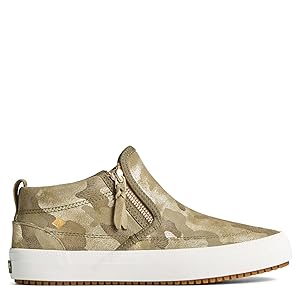 カナメ Pewter Glitter High Top Sneakers